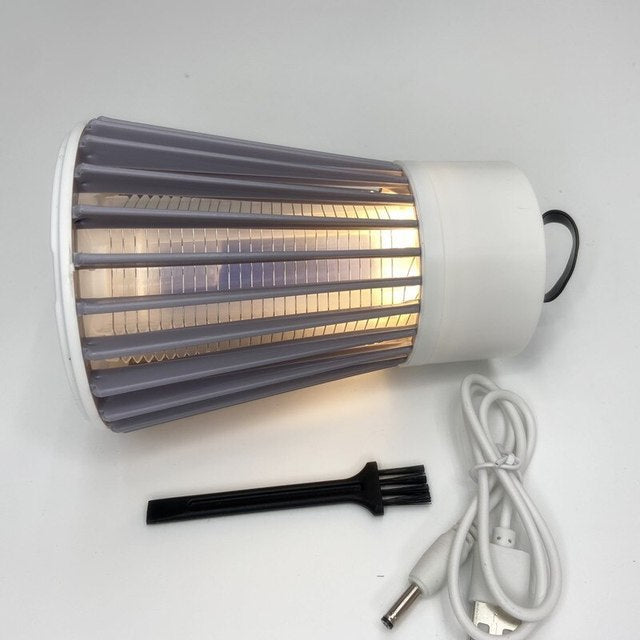 Rechargeable Mosquito Zapper with UV Light and Electric Grid, 6-Hour Battery All Vera Mart