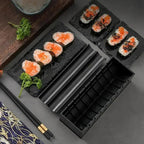 Sushi Mold Kit with Three Shaping Forms and Cutting Guide All Vera Mart