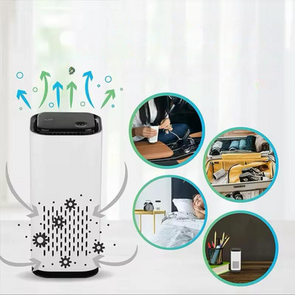 HEPA Air Purifier for Pets with Activated Carbon and LED Lights All Vera Mart