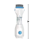 Battery Powered Lice Comb with Rounded Teeth and Disposable Filter All Vera Mart