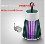 Rechargeable Mosquito Zapper with UV Light and Electric Grid, 6-Hour Battery All Vera Mart