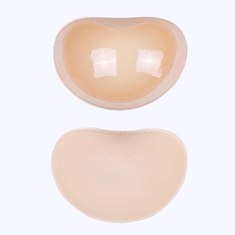 Adhesive Swimsuit Insert Pads with Molded Shape and Silicone Backing All Vera Mart