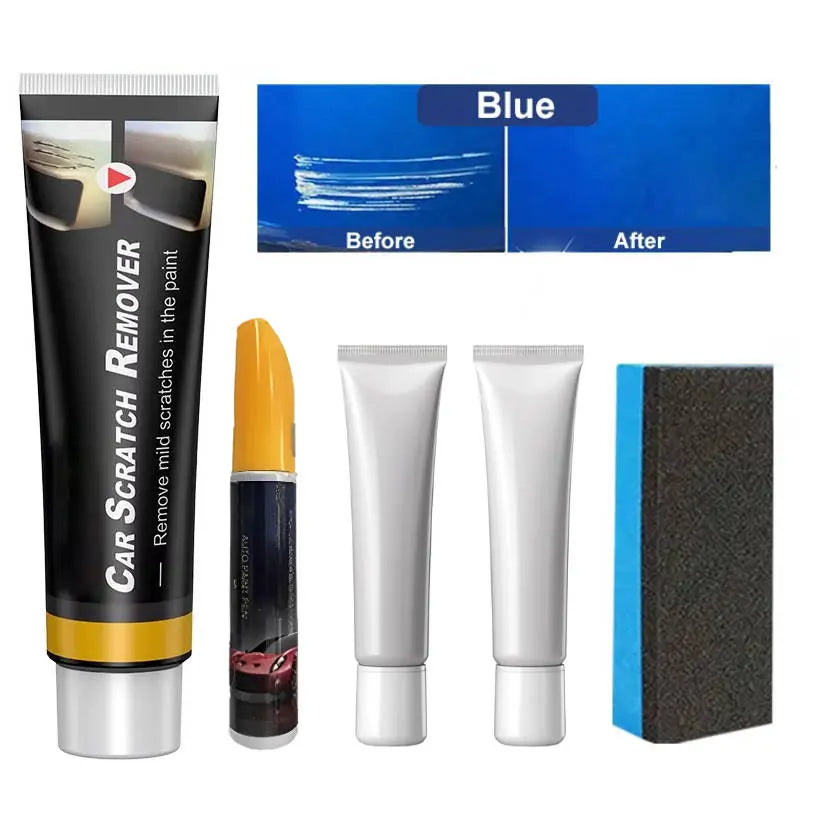 Car Scratch Repair Kit with Ergonomic Applicator and Protective Wax Finish for Clear Coat All Vera Mart