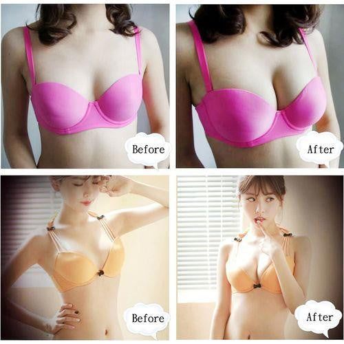 Adhesive Swimsuit Insert Pads with Molded Shape and Silicone Backing All Vera Mart