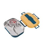 Stainless Steel Lunch Box with Leakproof Lid and Divided Compartments, Soup Bowl All Vera Mart
