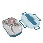 Stainless Steel Lunch Box with Leakproof Lid and Divided Compartments, Soup Bowl All Vera Mart