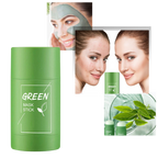 Green Tea Face Mask Stick with Roll-On Applicator and Pore Cleansing All Vera Mart