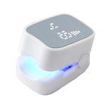 Dual Laser Nail Treatment Device with Blue Light and Finger Clip, 25W Power All Vera Mart