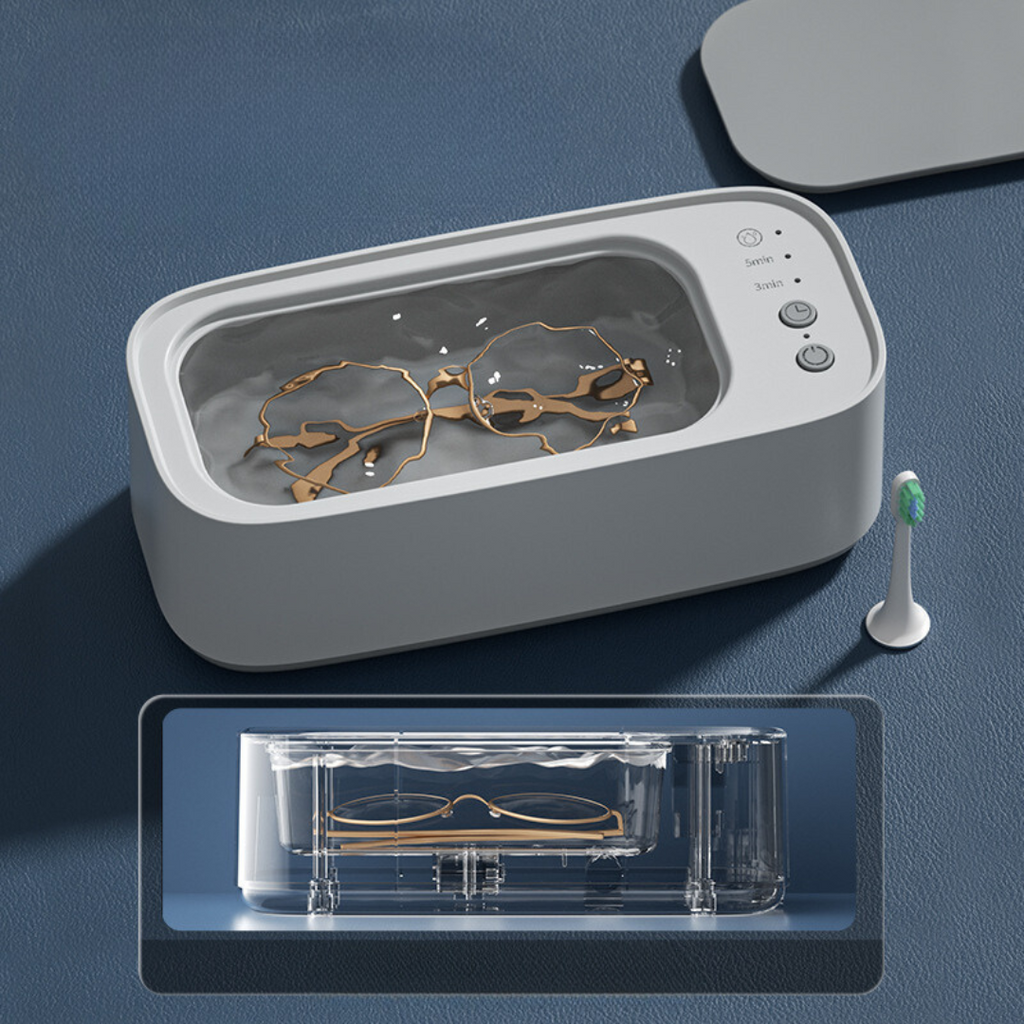 Ultrasonic Jewelry and Eyeglass Cleaner with Automatic Shutoff All Vera Mart