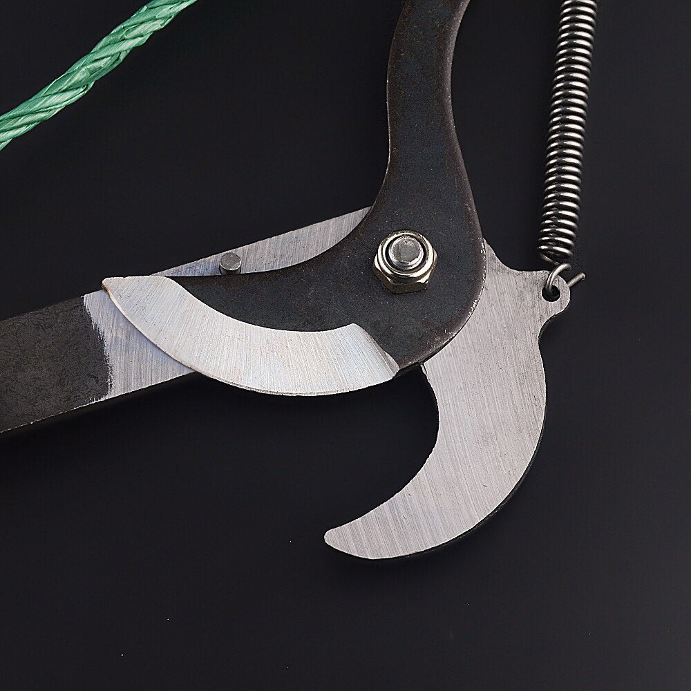 Extension Pruning Shears with Rope Pulley System and High Carbon Steel Blade, 50mm Cutting Capacity All Vera Mart