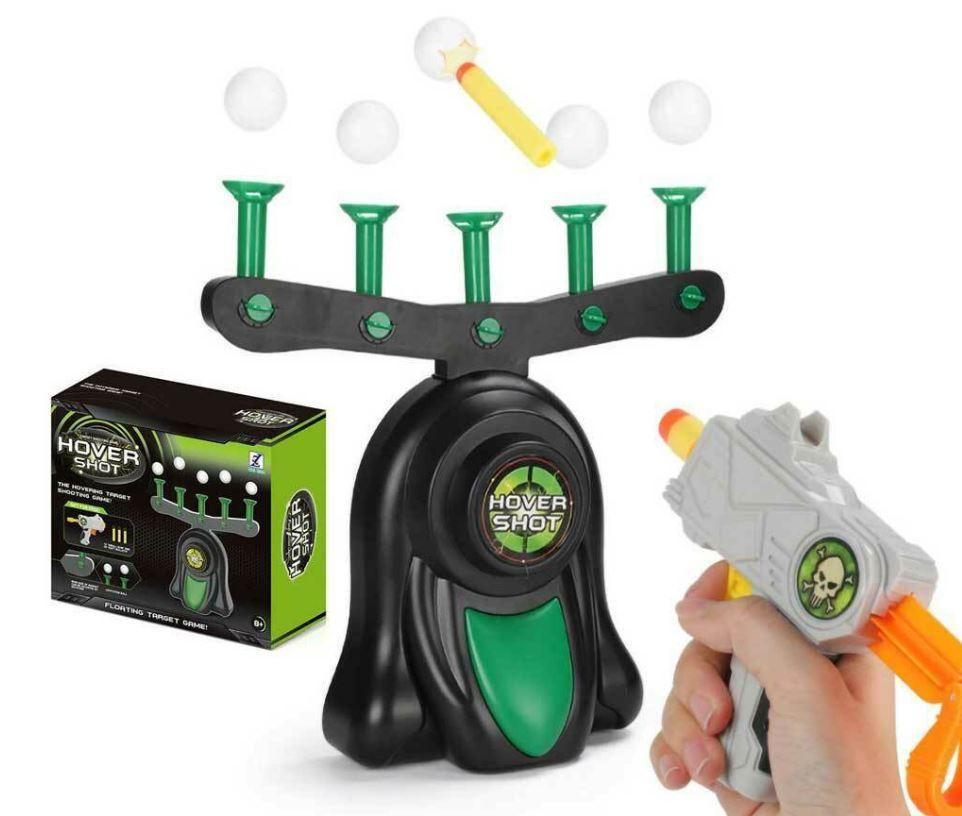 Floating Target Shooting Game with Adjustable Air Flow and Sound Effects All Vera Mart