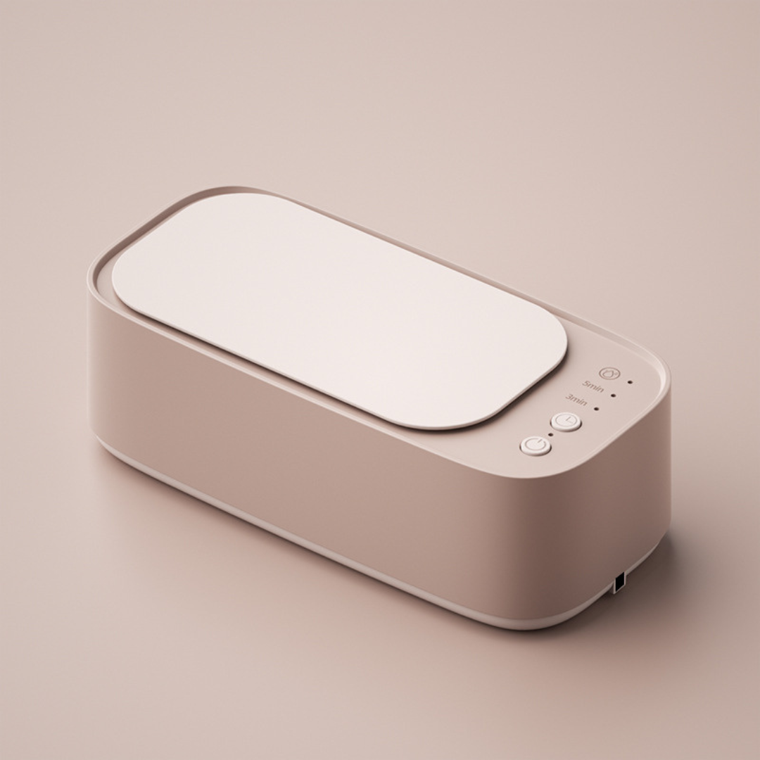 Ultrasonic Jewelry and Eyeglass Cleaner with Automatic Shutoff All Vera Mart