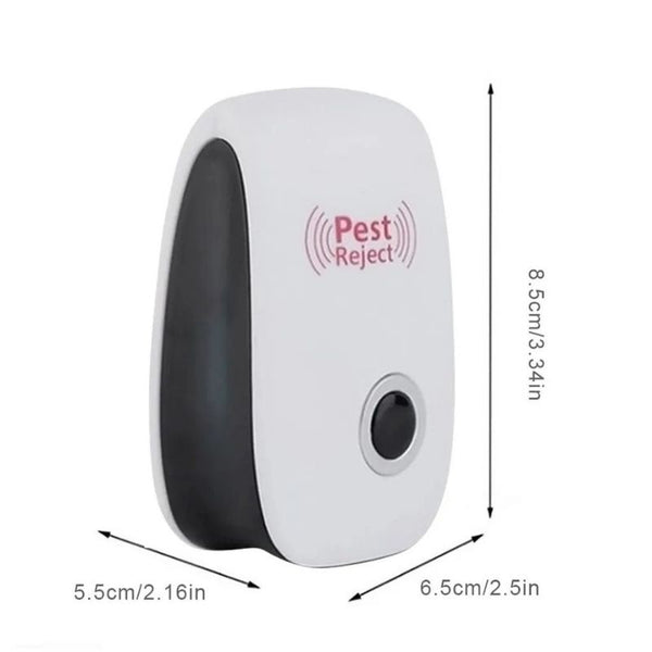 Ultrasonic Bed Bug Repellent Device with Water Resistant Design and Low Energy Operation All Vera Mart