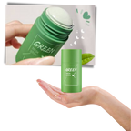 Green Tea Face Mask Stick with Roll-On Applicator and Pore Cleansing All Vera Mart