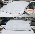 Windscreen Cover with Magnetic Edges and Reflective Mirror Flaps All Vera Mart