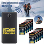 Antenna Signal Booster Stickers with Gold Layer and Peel Stick Installation, Tri Band Compatible All Vera Mart