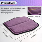 Gel Memory Foam Seat Cushion with Honeycomb Ventilation and Cooling Layer for Car or Office Chairs All Vera Mart