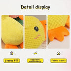 Plush Quacking Duck Dog Toy with Reinforced Seams and Machine Washable Fabric All Vera Mart