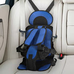 Portable Car Seat Cushion with Five Point Harness and Mesh Ventilation for Ages 0-12 All Vera Mart