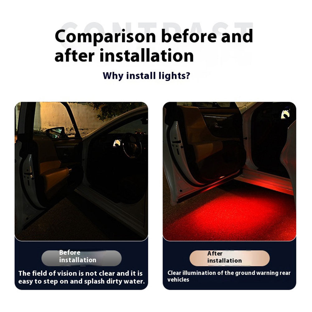 Automatic LED Door Light with Magnetic Sensor and 7-Color Display All Vera Mart