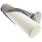 Memory Foam Neck Pillow with Contoured Support and Cotton Cover All Vera Mart