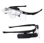 Magnifying Headband with Interchangeable Lenses and Built-In LED Light All Vera Mart