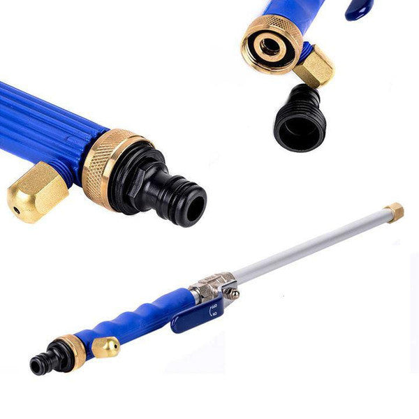 High Pressure Garden Hose Nozzle with Copper Tip and Adjustable Spray, 8 Meter Range All Vera Mart