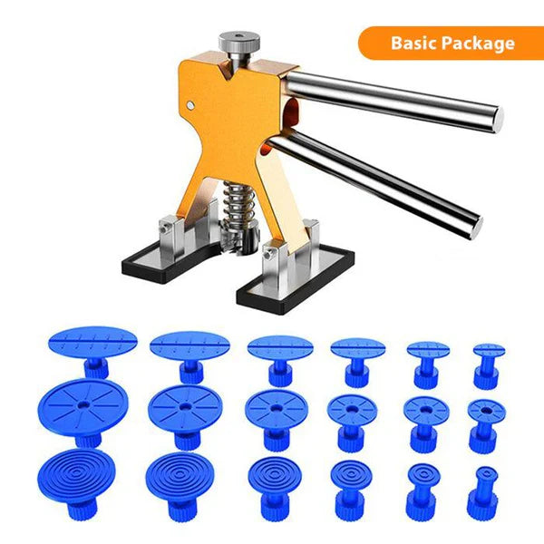 Adjustable Dent Puller with Silicone Base and 18 Glue Tabs for Car Repair All Vera Mart