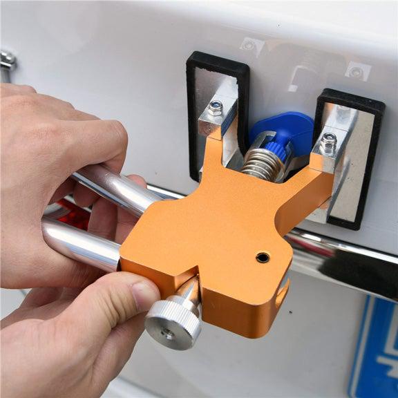 Adjustable Dent Puller with Silicone Base and 18 Glue Tabs for Car Repair All Vera Mart