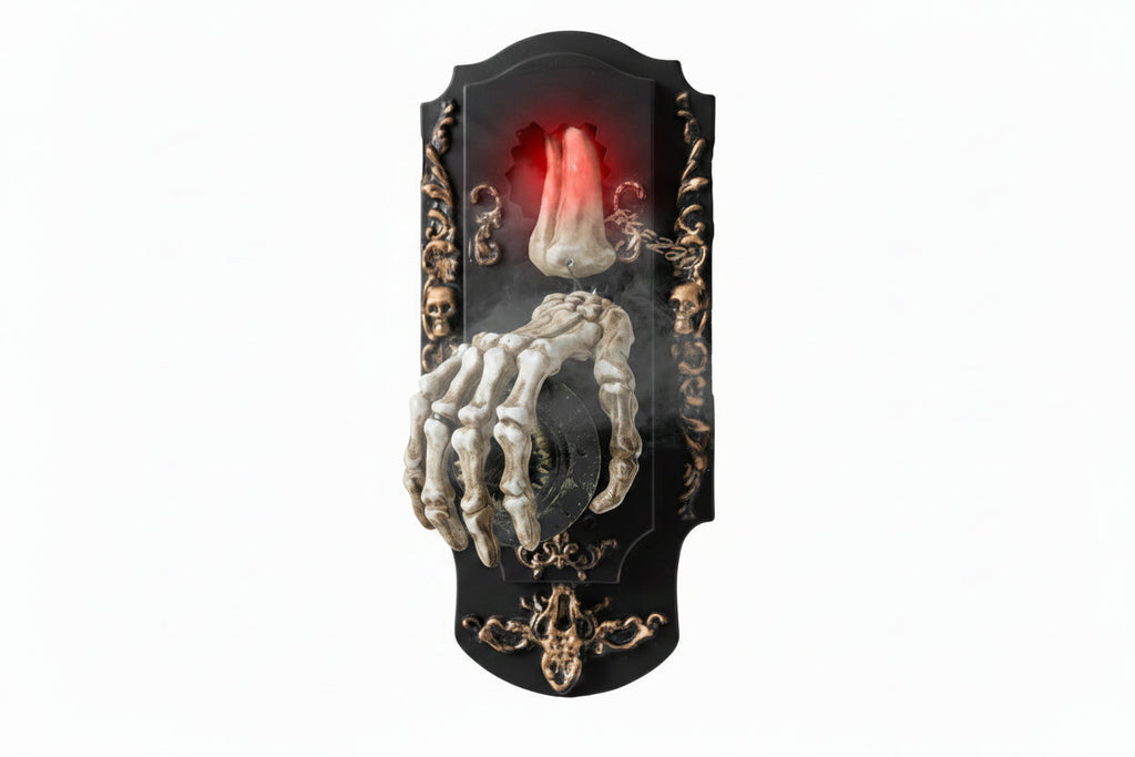 Motion Sensor Doorbell Prop with Sound and Light Effects for Halloween Parties All Vera Mart
