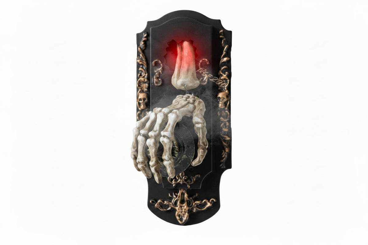 Motion Sensor Doorbell Prop with Sound and Light Effects for Halloween Parties All Vera Mart