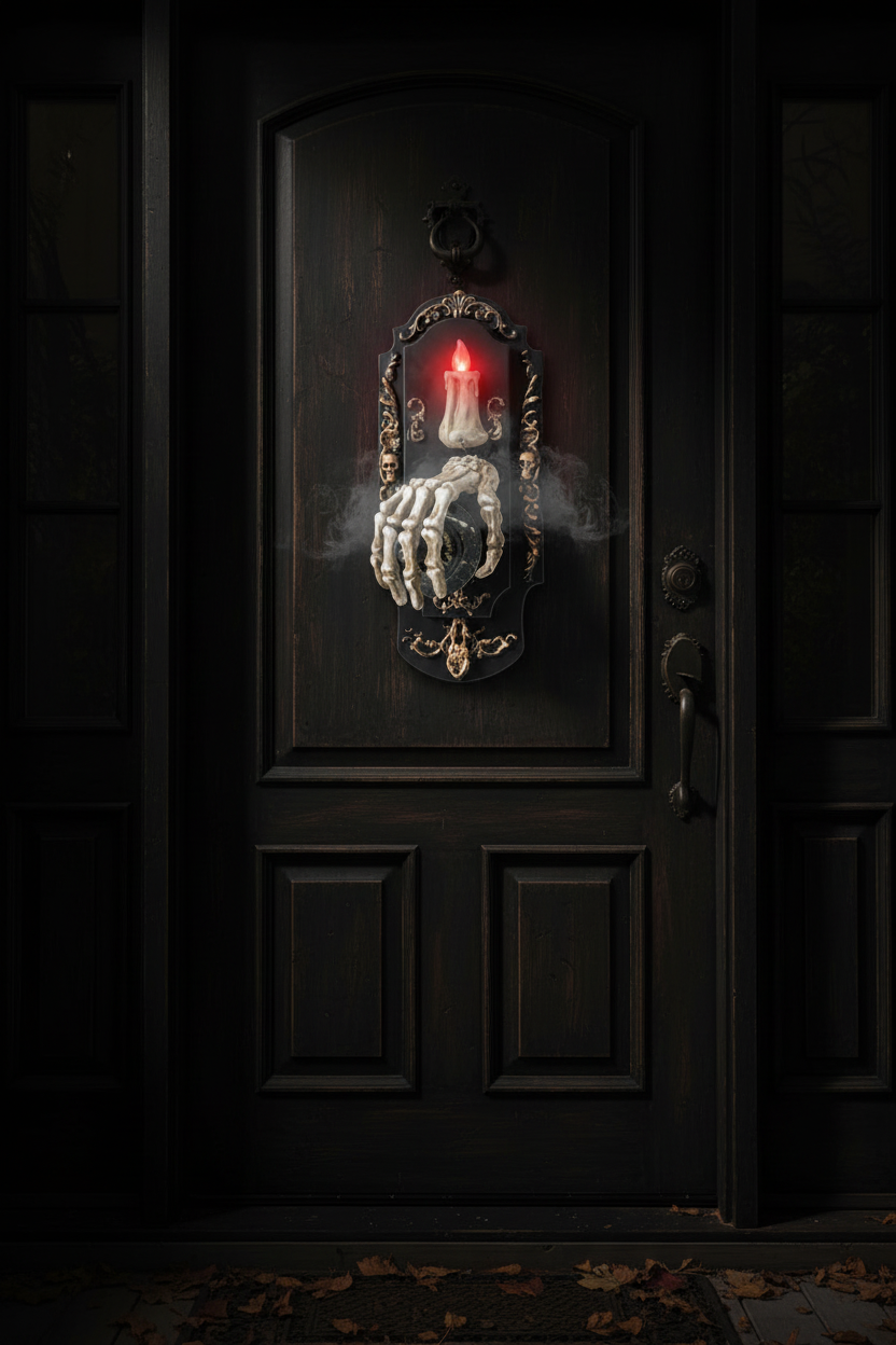 Motion Sensor Doorbell Prop with Sound and Light Effects for Halloween Parties All Vera Mart