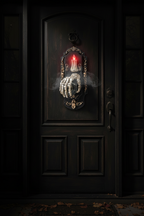 Motion Sensor Doorbell Prop with Sound and Light Effects for Halloween Parties All Vera Mart