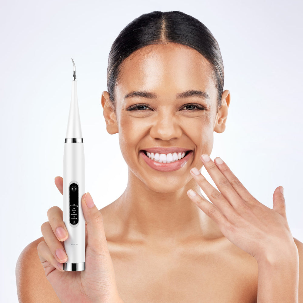 Ultrasonic Teeth Cleaner with Stainless Steel Head and Endoscope Attachment All Vera Mart