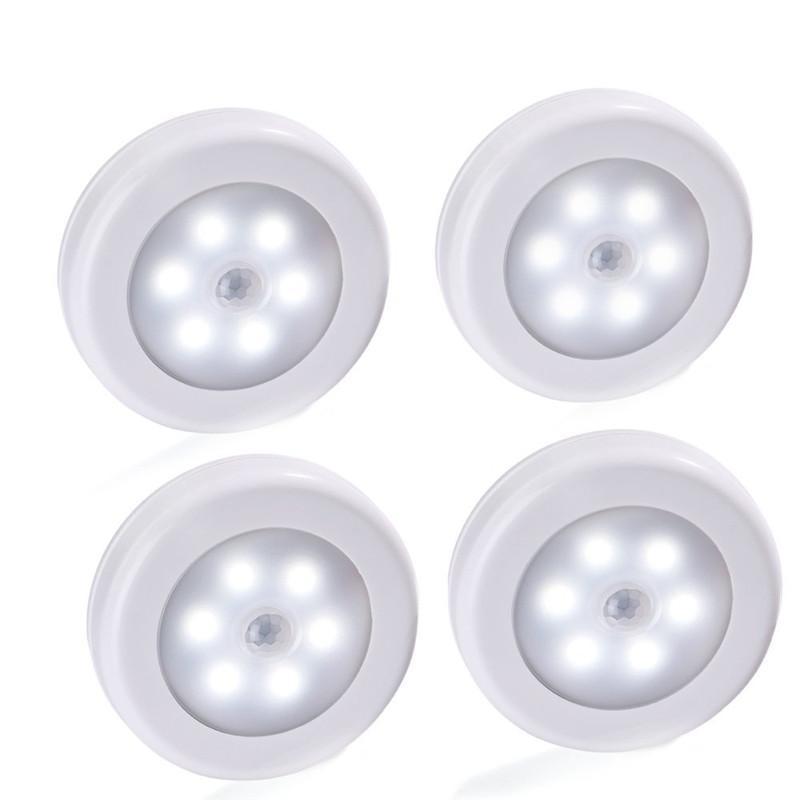 Motion Sensor LED Light with Automatic Shutoff and Adhesive Mounting All Vera Mart