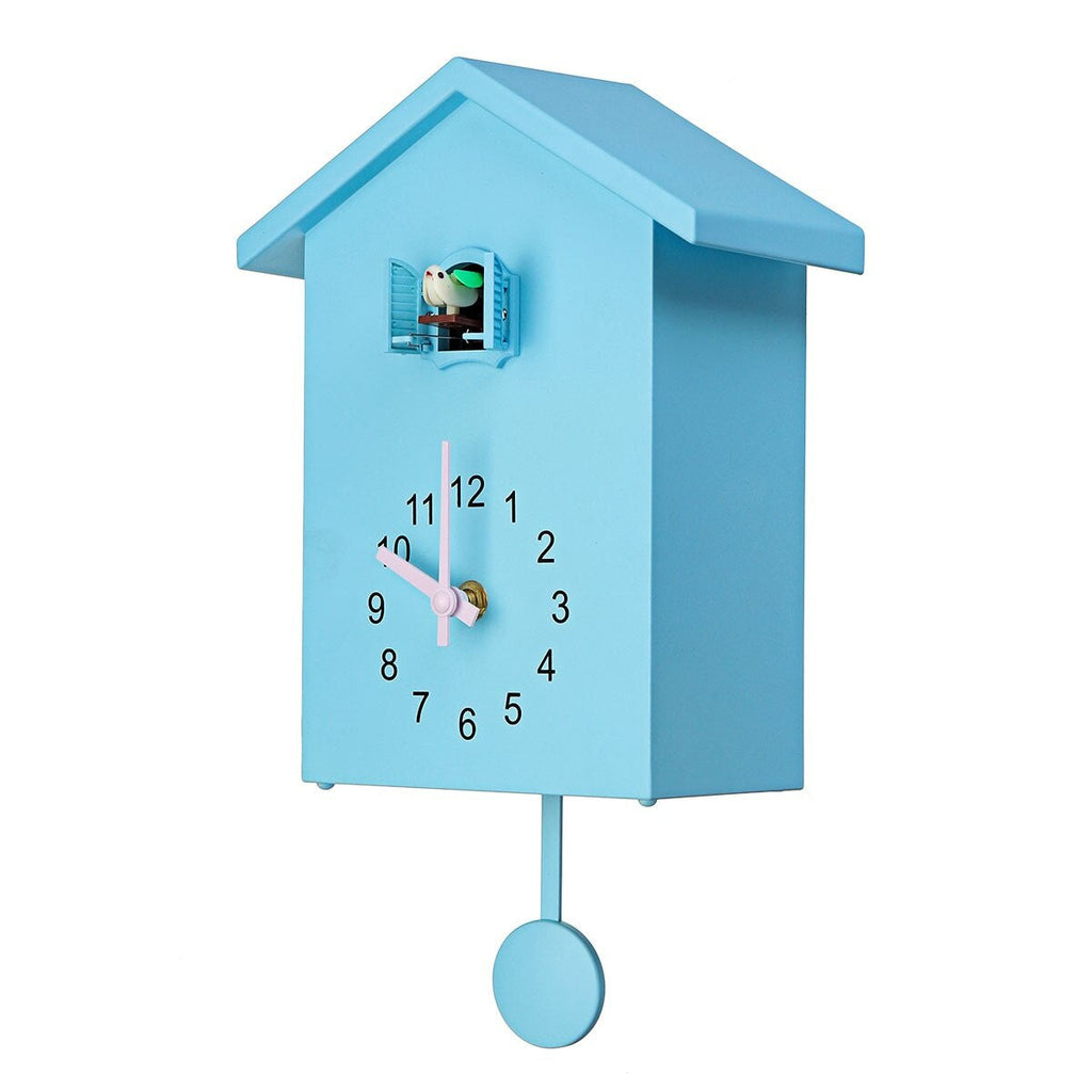 Traditional Wall-Mounted Cuckoo Clock with Battery Operation, 20x25cm All Vera Mart