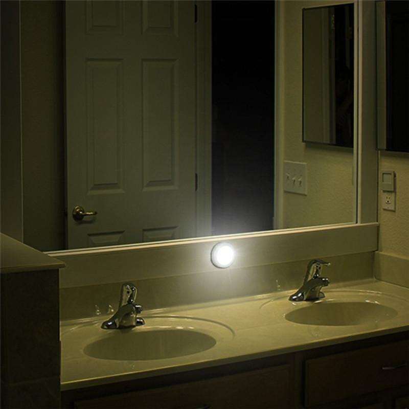 Motion Sensor LED Light with Automatic Shutoff and Adhesive Mounting All Vera Mart