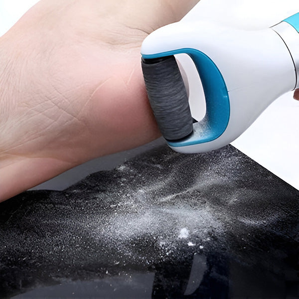 Rechargeable Callus Remover with Rotating Abrasive Head and Cordless Design All Vera Mart