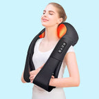 Neck and Shoulder Massager with 16 Rotating Nodes and Adjustable Intensity All Vera Mart