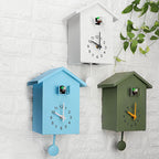 Traditional Wall-Mounted Cuckoo Clock with Battery Operation, 20x25cm All Vera Mart
