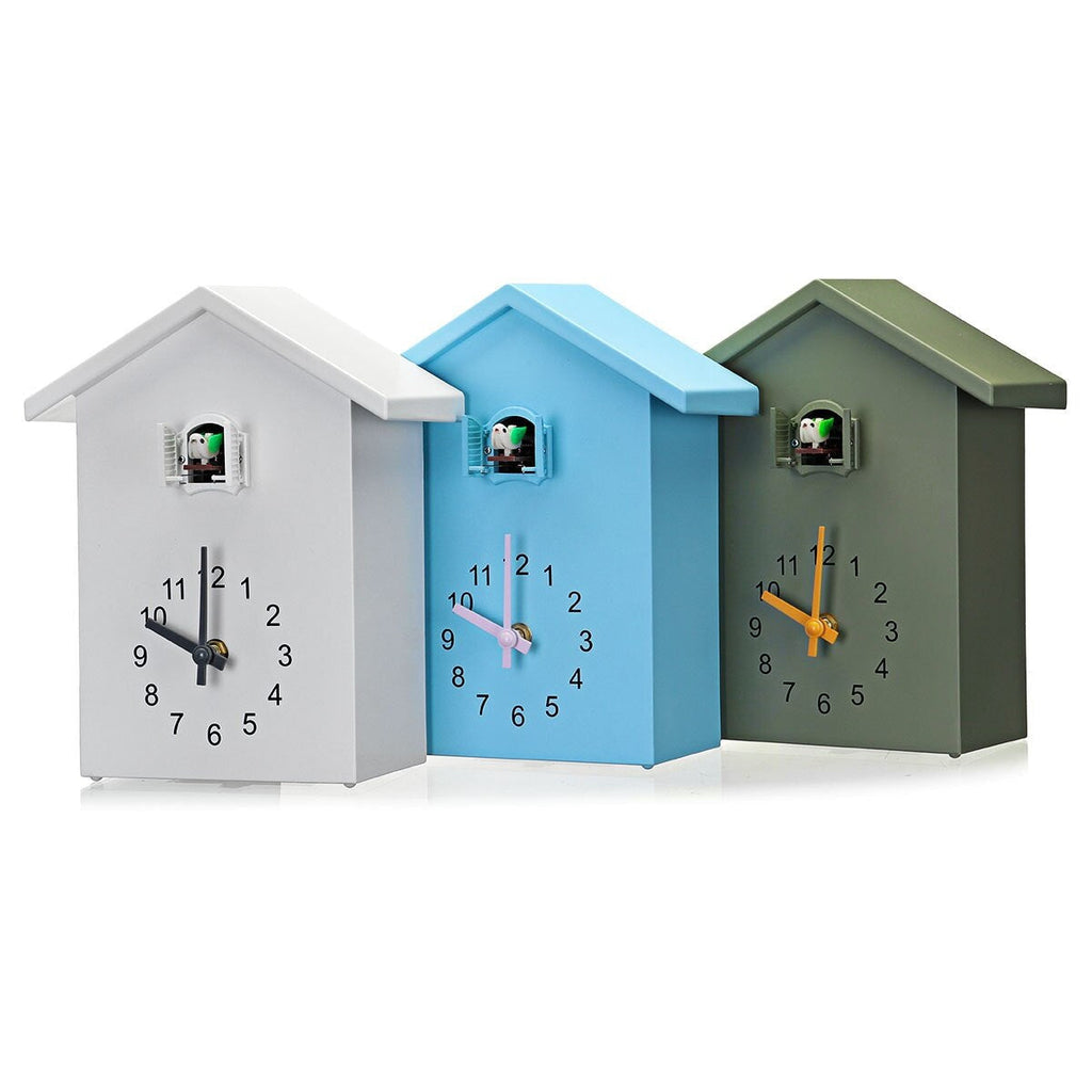 Traditional Wall-Mounted Cuckoo Clock with Battery Operation, 20x25cm All Vera Mart