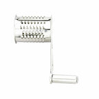 Rotating Cheese Grater with Hand Crank and Stainless Steel Drum All Vera Mart
