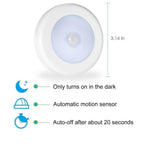 Motion Sensor LED Light with Automatic Shutoff and Adhesive Mounting All Vera Mart