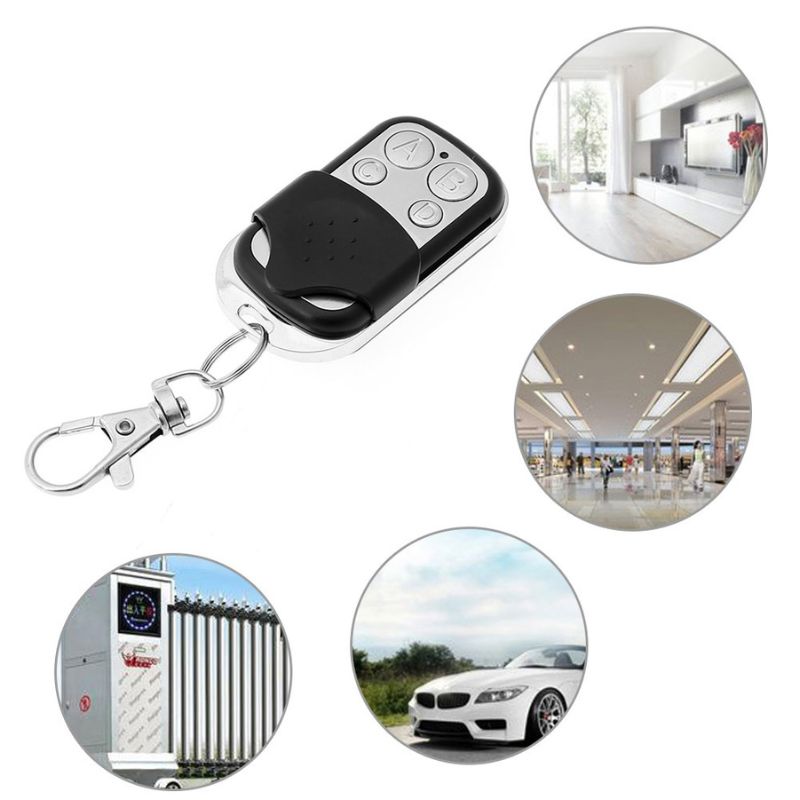 Four Button Gate and Garage Remote Control with 100 Meter Range All Vera Mart
