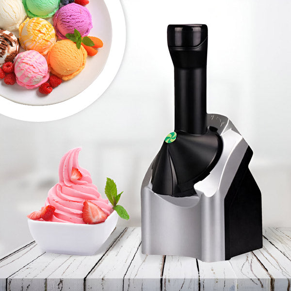 Ice Cream Maker with Manual and Electric Operation for Frozen Desserts All Vera Mart