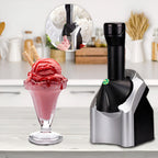 Ice Cream Maker with Manual and Electric Operation for Frozen Desserts All Vera Mart