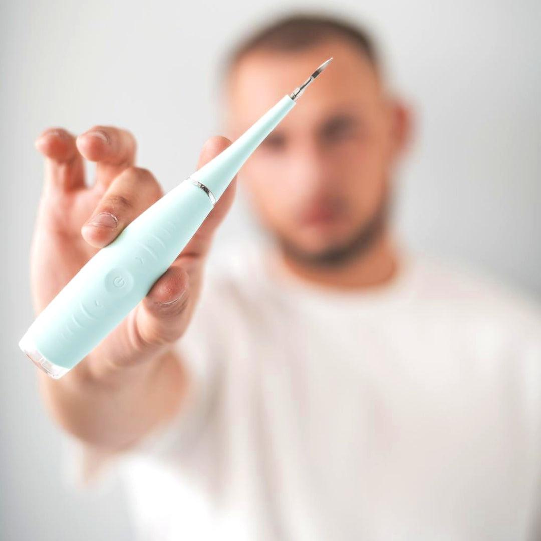Rechargeable Tartar Remover with Vibration Technology and Five Intensity Settings All Vera Mart