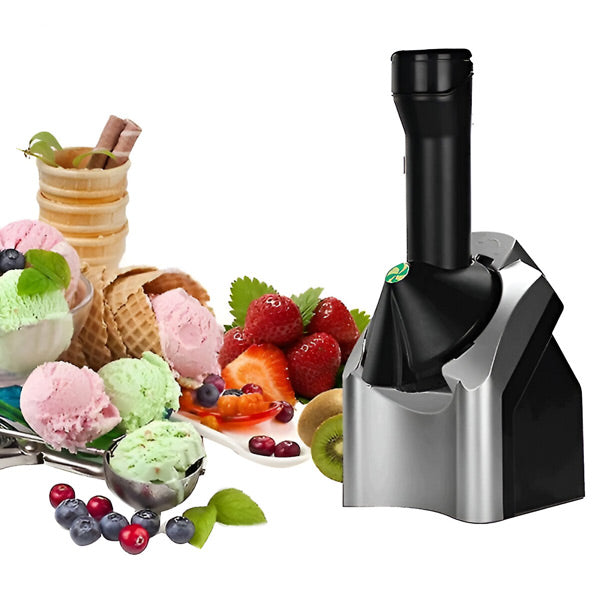 Ice Cream Maker with Manual and Electric Operation for Frozen Desserts All Vera Mart