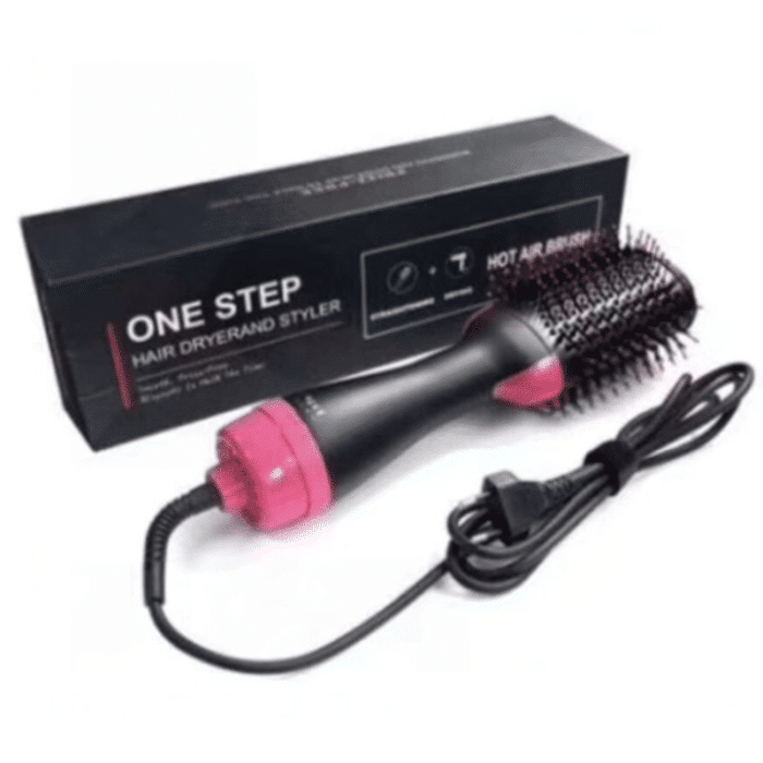 Hot Air Brush with Ceramic Barrel and Four Heat Settings All Vera Mart