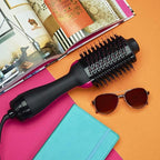 Hot Air Brush with Ceramic Barrel and Four Heat Settings All Vera Mart